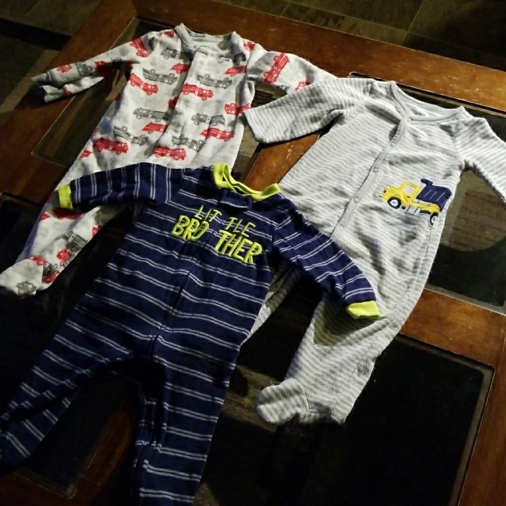 3 piece onesies bundle, 9 months